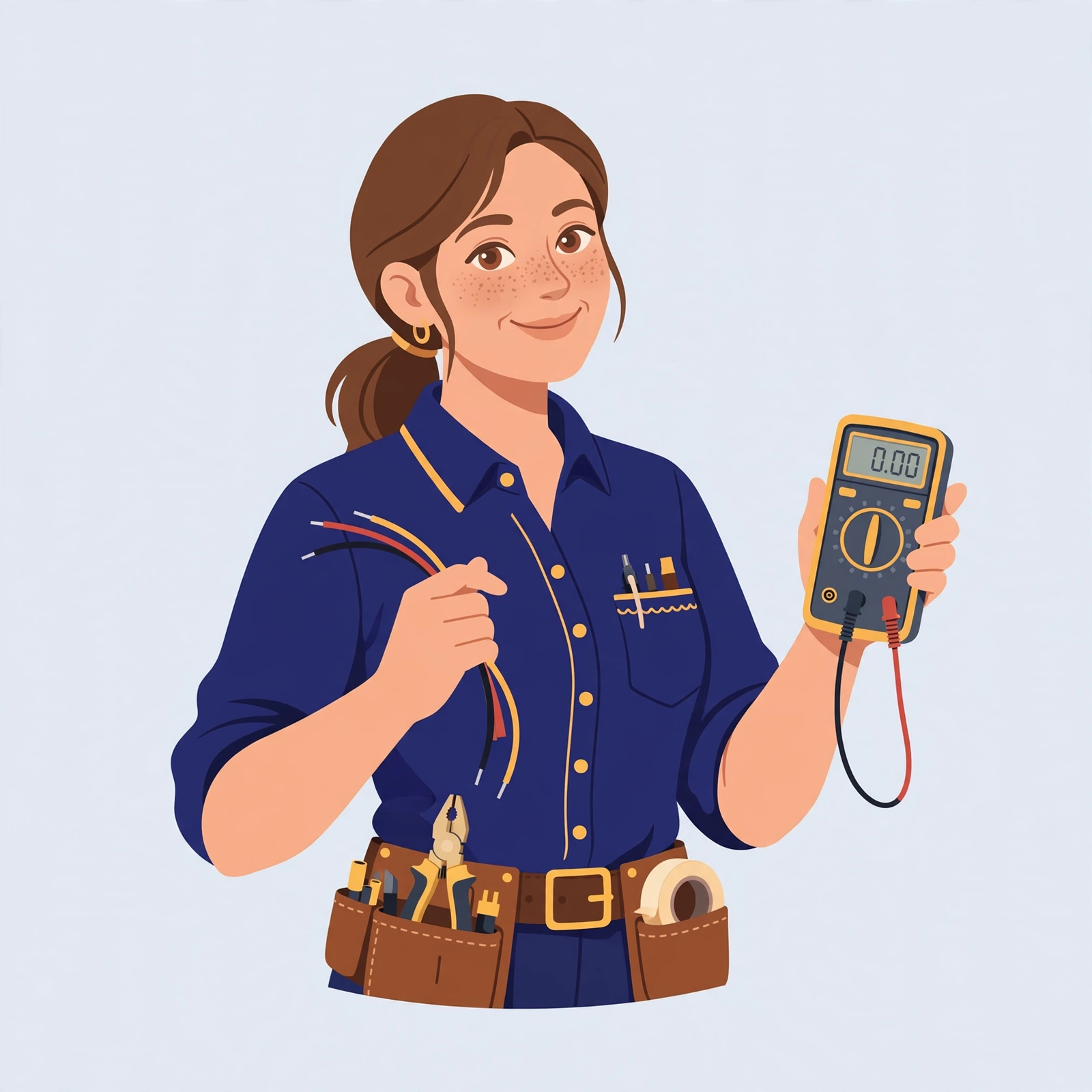 Electrician — illustration