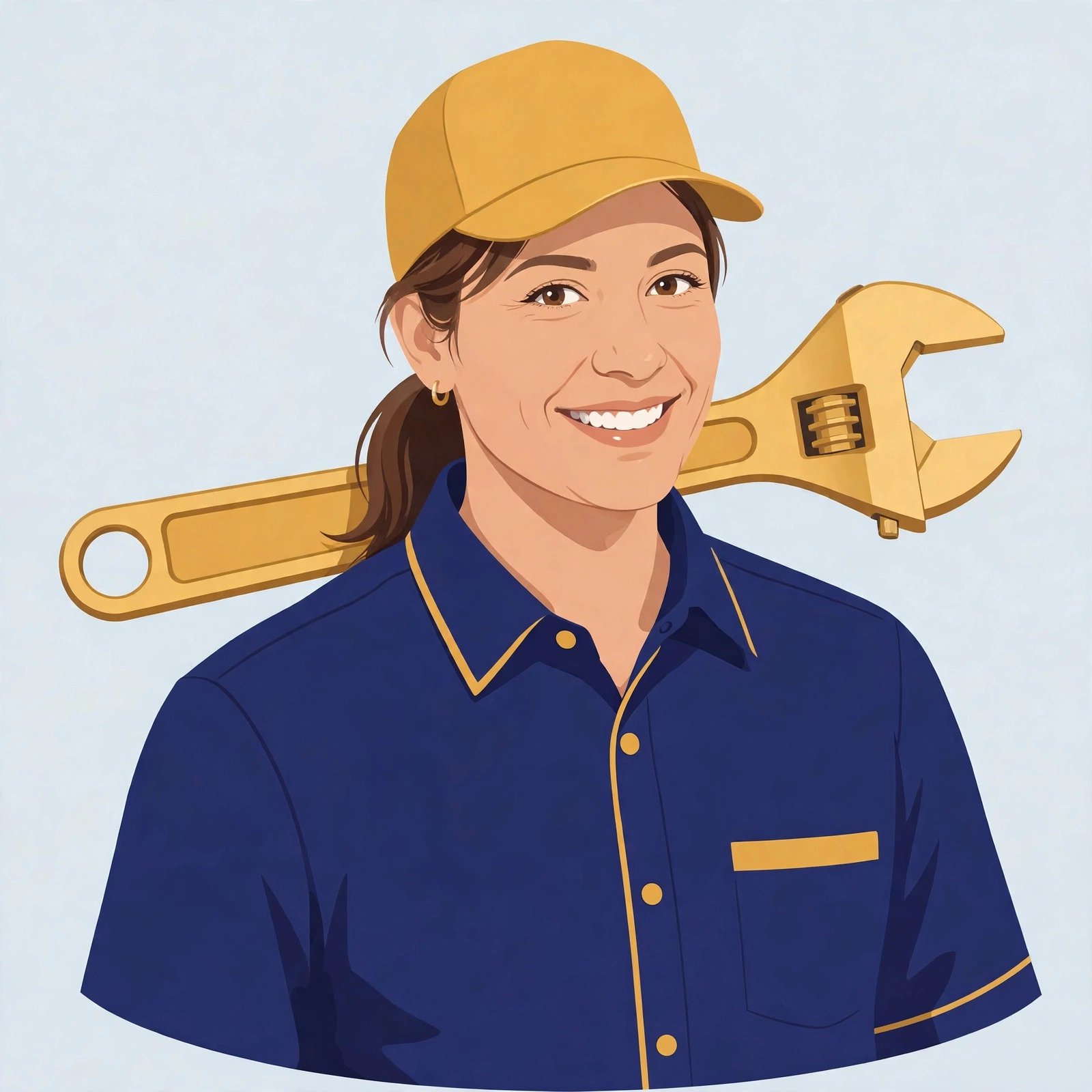 Plumber — illustration